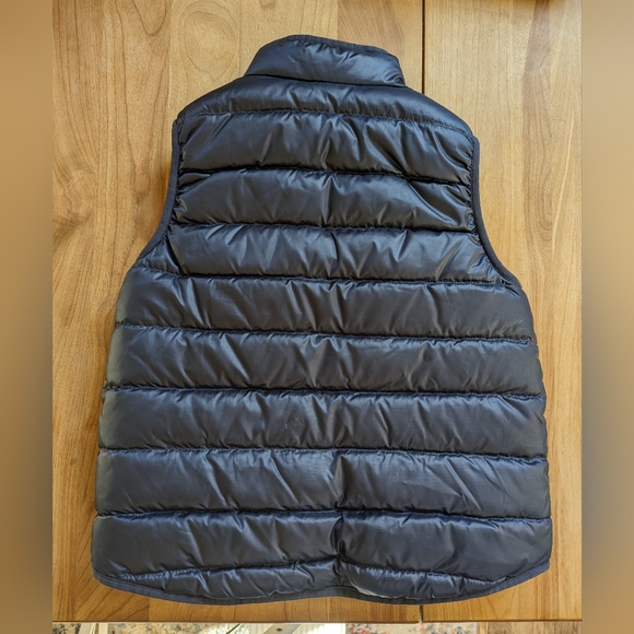 Crewcuts Everyday Navy Down-Filled Sherpa Vest Size 8 - Picture 4 of 6